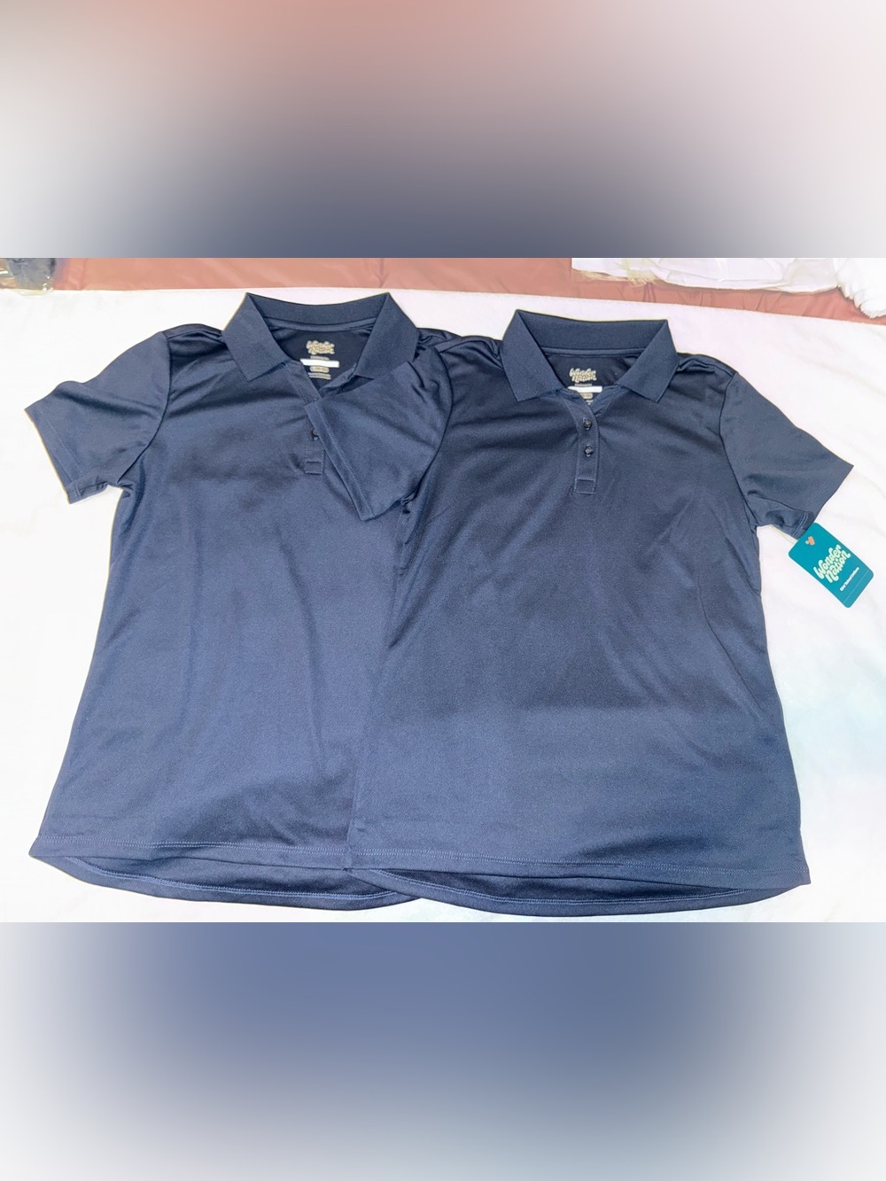Girls performance polos